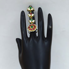 Designer Kundan Ring 19132-56