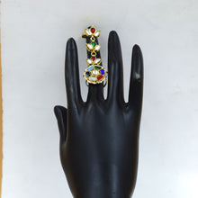 Designer Kundan Ring 19132-56