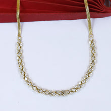 Round Neck Zircon/AD Necklace 18277-100