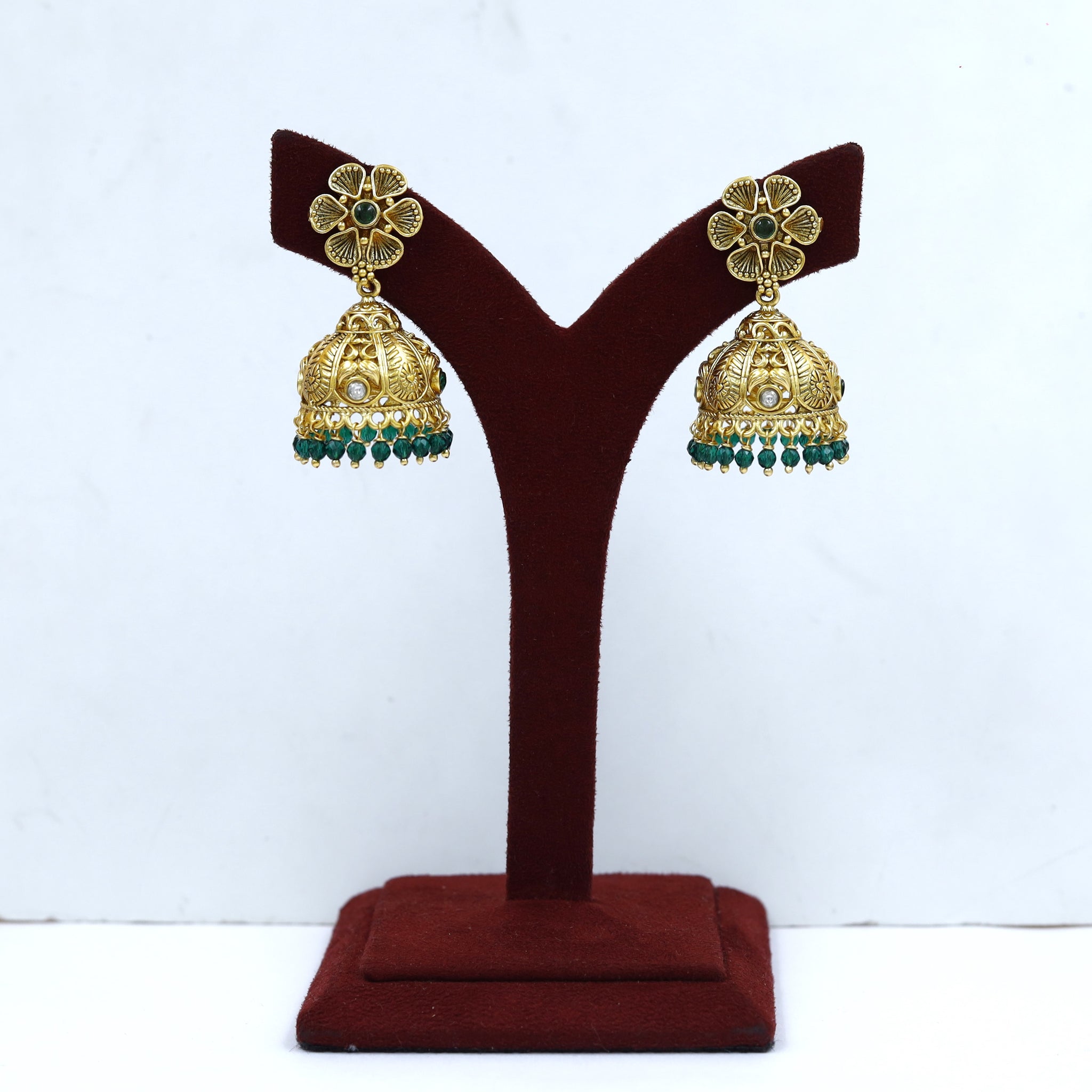 Jhumki Antique Earring 18659-94