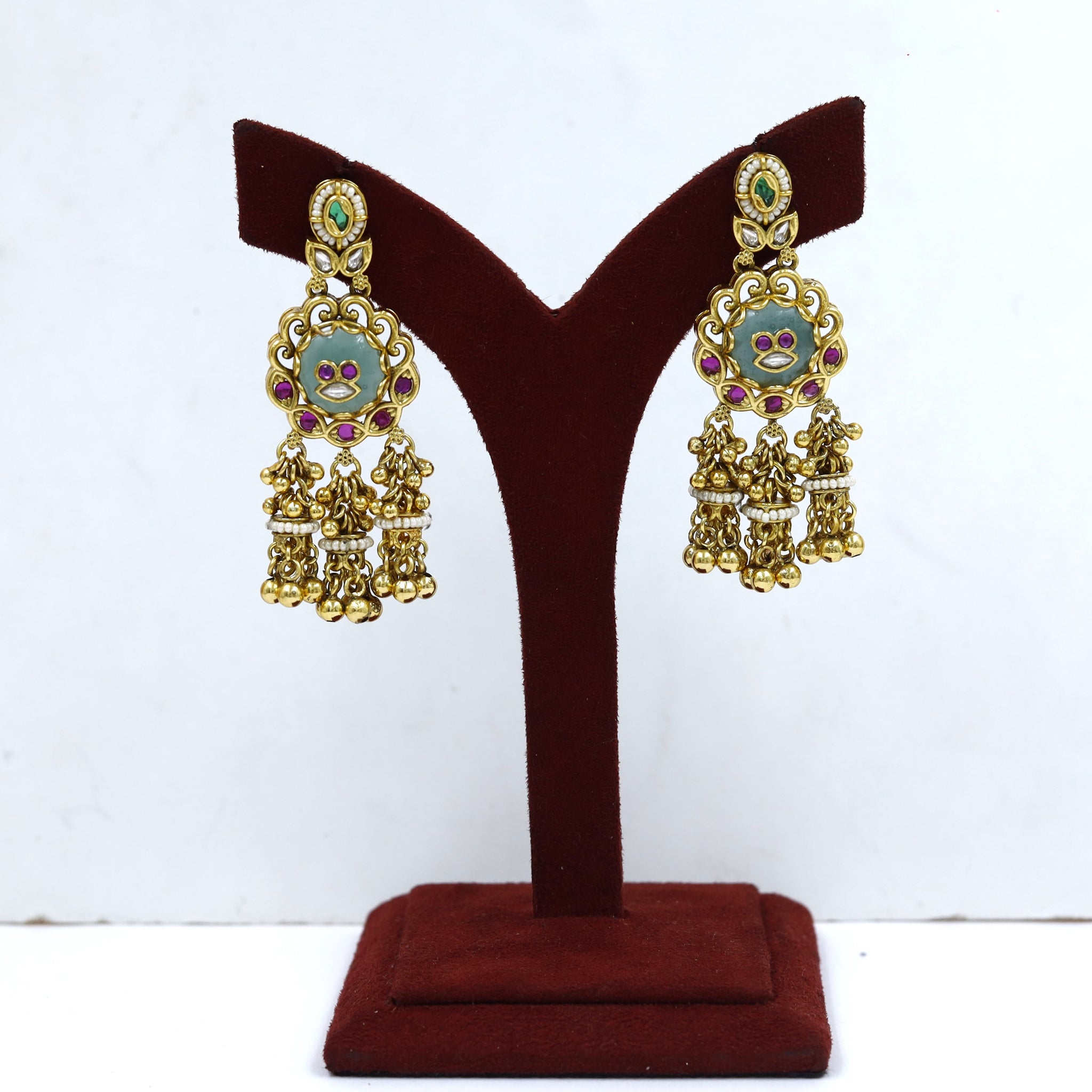 Jhumki Antique Earring 18657-94