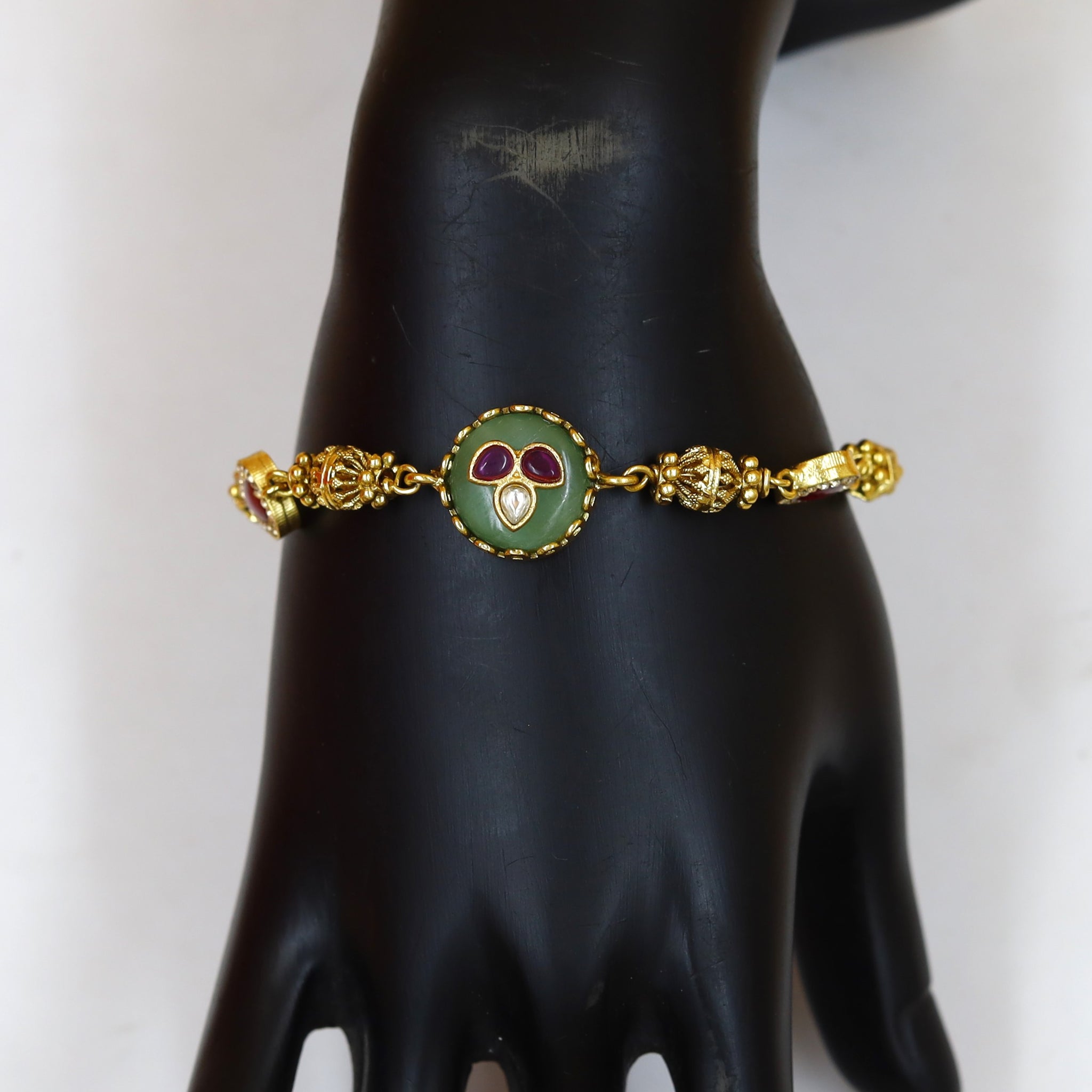 Antique Gold Plated Bracelet 18655-94