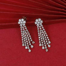 Danglers Zircon/AD Earring 18939-100