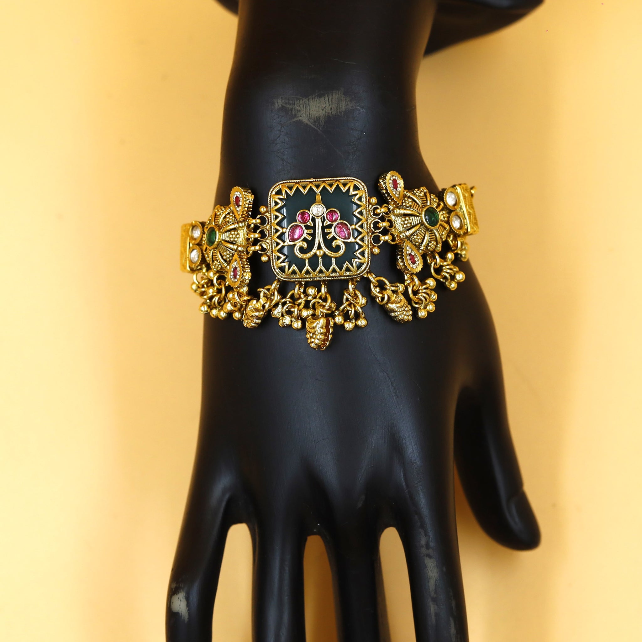 Antique Gold Plated Bracelet 18653-94