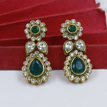 Light Polki Earring 18965-21