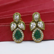 Stylish Light Weight Polki Earring 17695-21