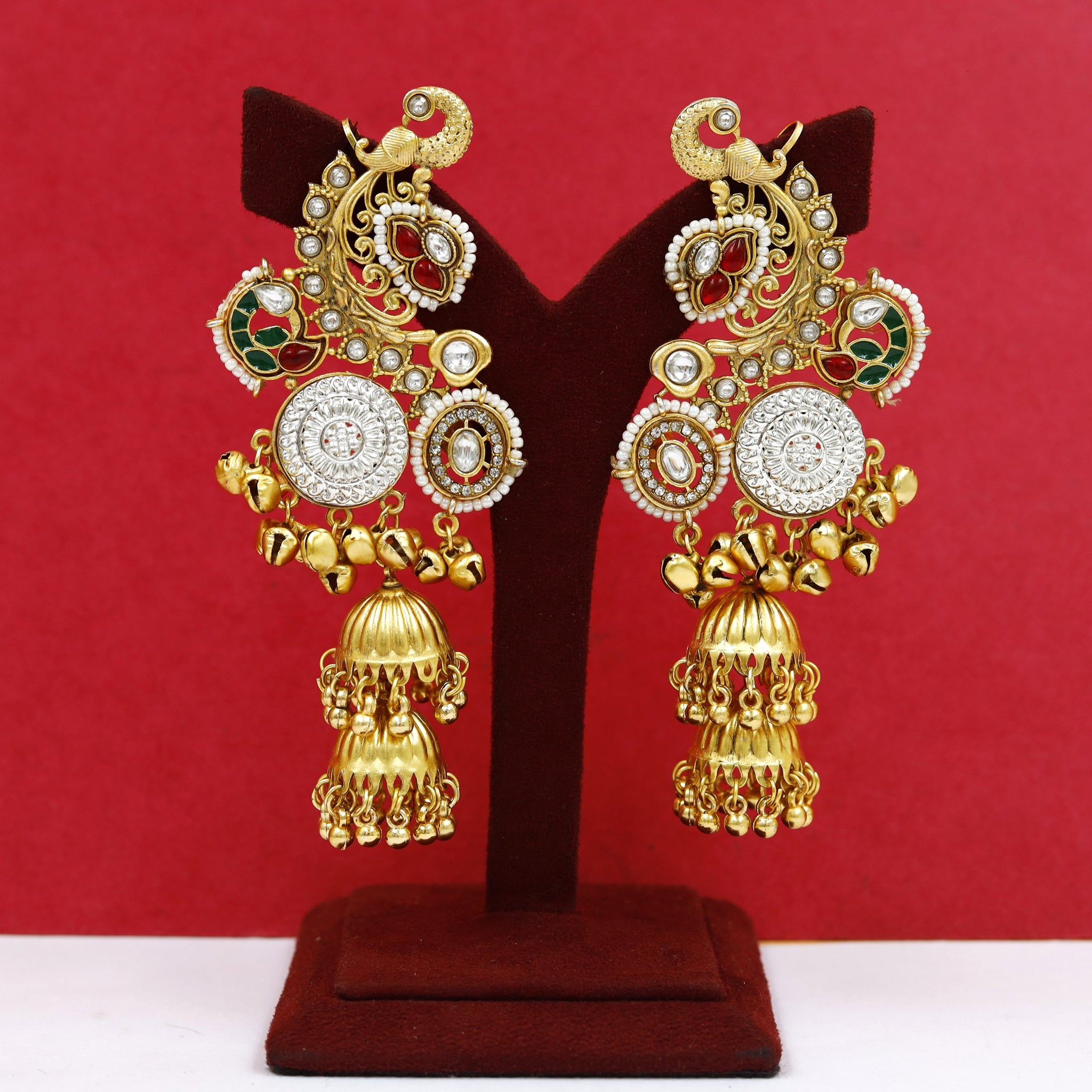Kanphool Antique Earring 18638-31