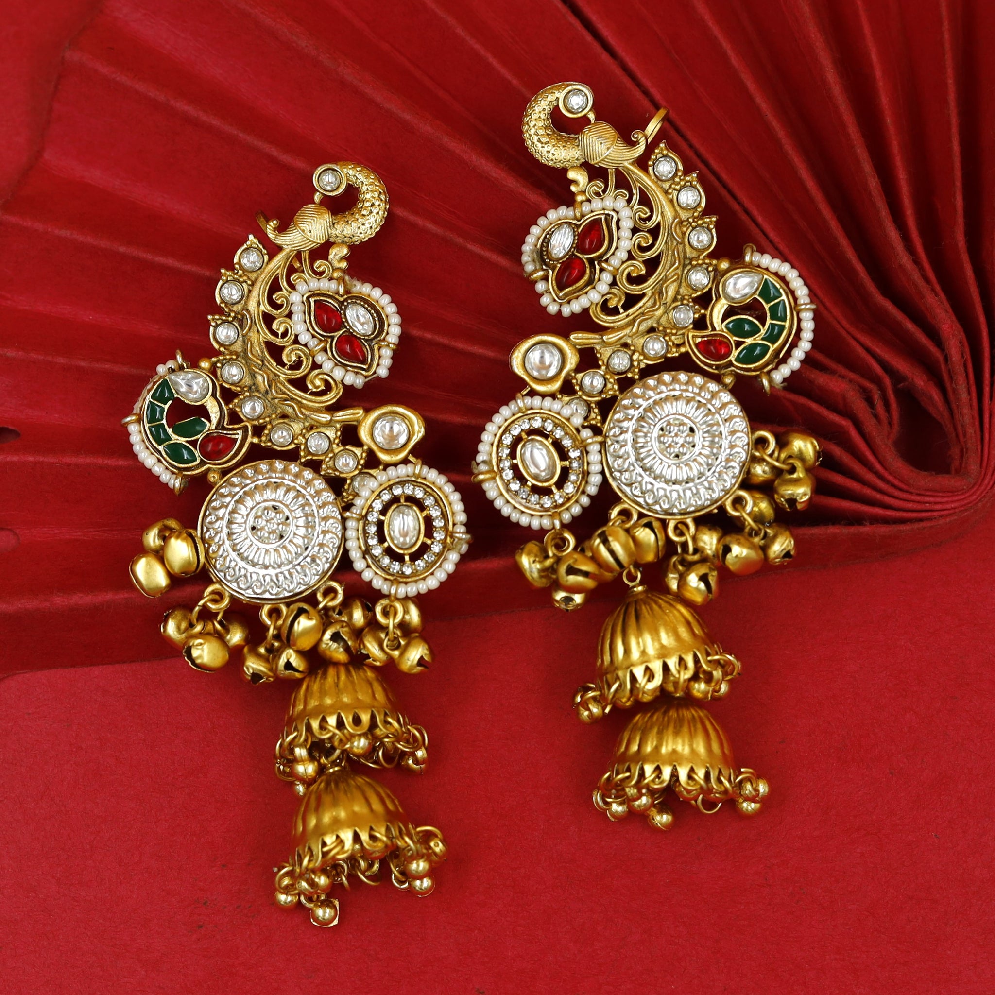 Kanphool Antique Earring 18638-31