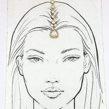 Sabyasachi Inspired Moissanite Kundan Maang Tikka 16650-87