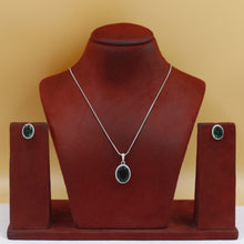 Light Zircon/AD Pendant Set 18246-34