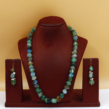 Single Line Pearl Necklace Set 14977-80