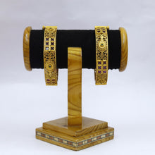 Ruby Green Bangles/Kada 13006-9682