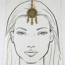 Mehandi Finish Maang Tikka 18678-100