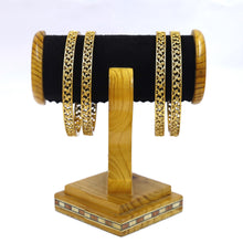 Antique Gold Finish Bangles/Kada 19040-28