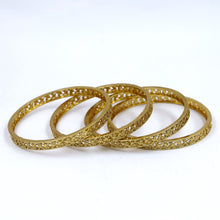 Antique Gold Finish Bangles/Kada 19040-28