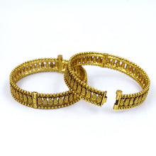 Antique Gold Bangles/Kada 19034-28
