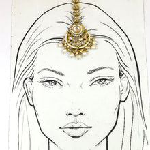 Kundan Maang Tikka 18677-100