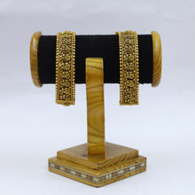 Antique Gold Finish Bangles/Kada 12061-28