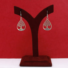 Silver Oxidized Earring 17768-33