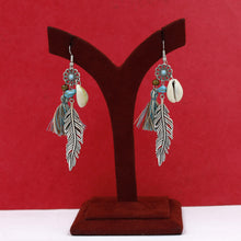 Silver Oxidized Earring 17788-33