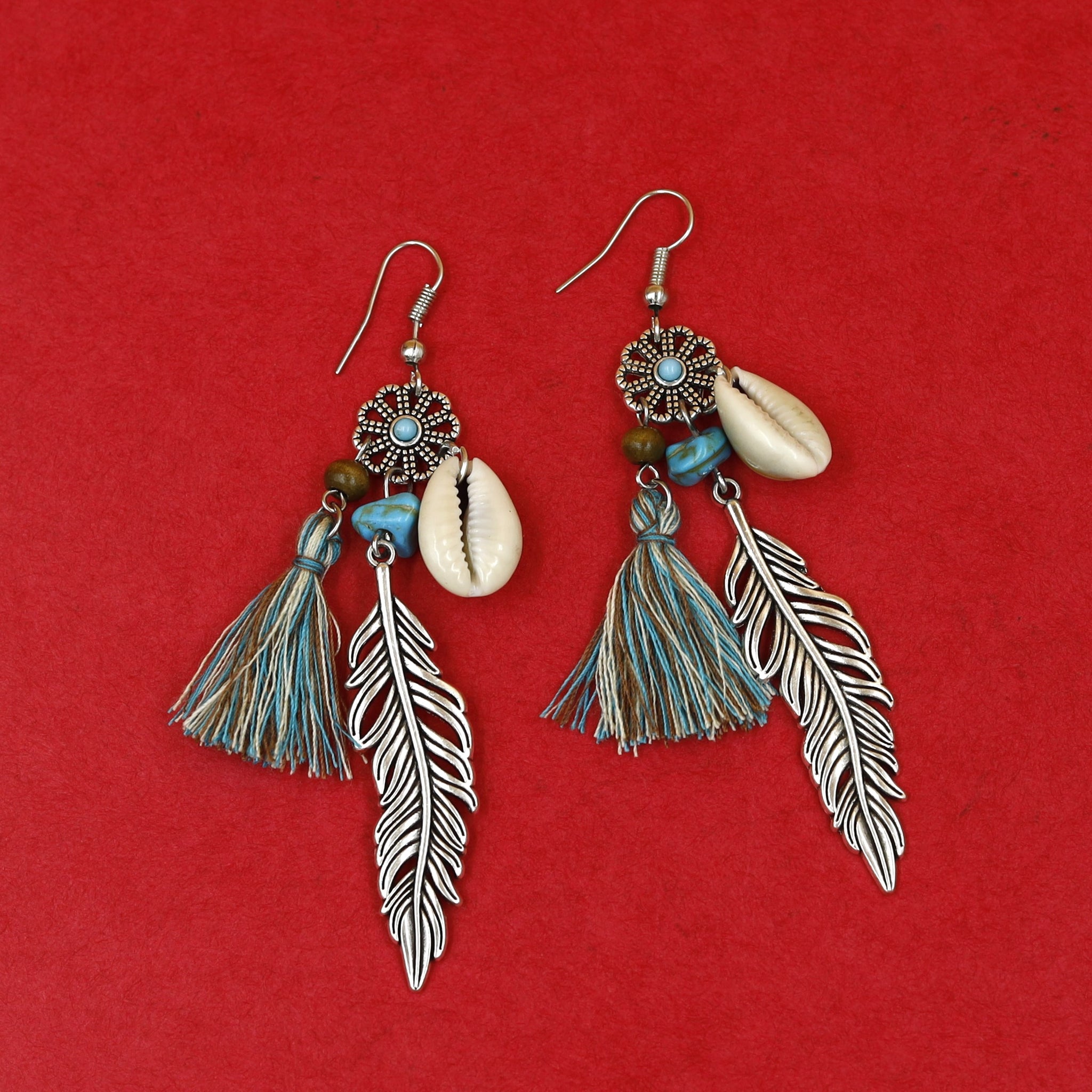 Silver Oxidized Earring 17788-33