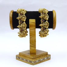 Antique Gold Plated Bangles/Kada 18982-1