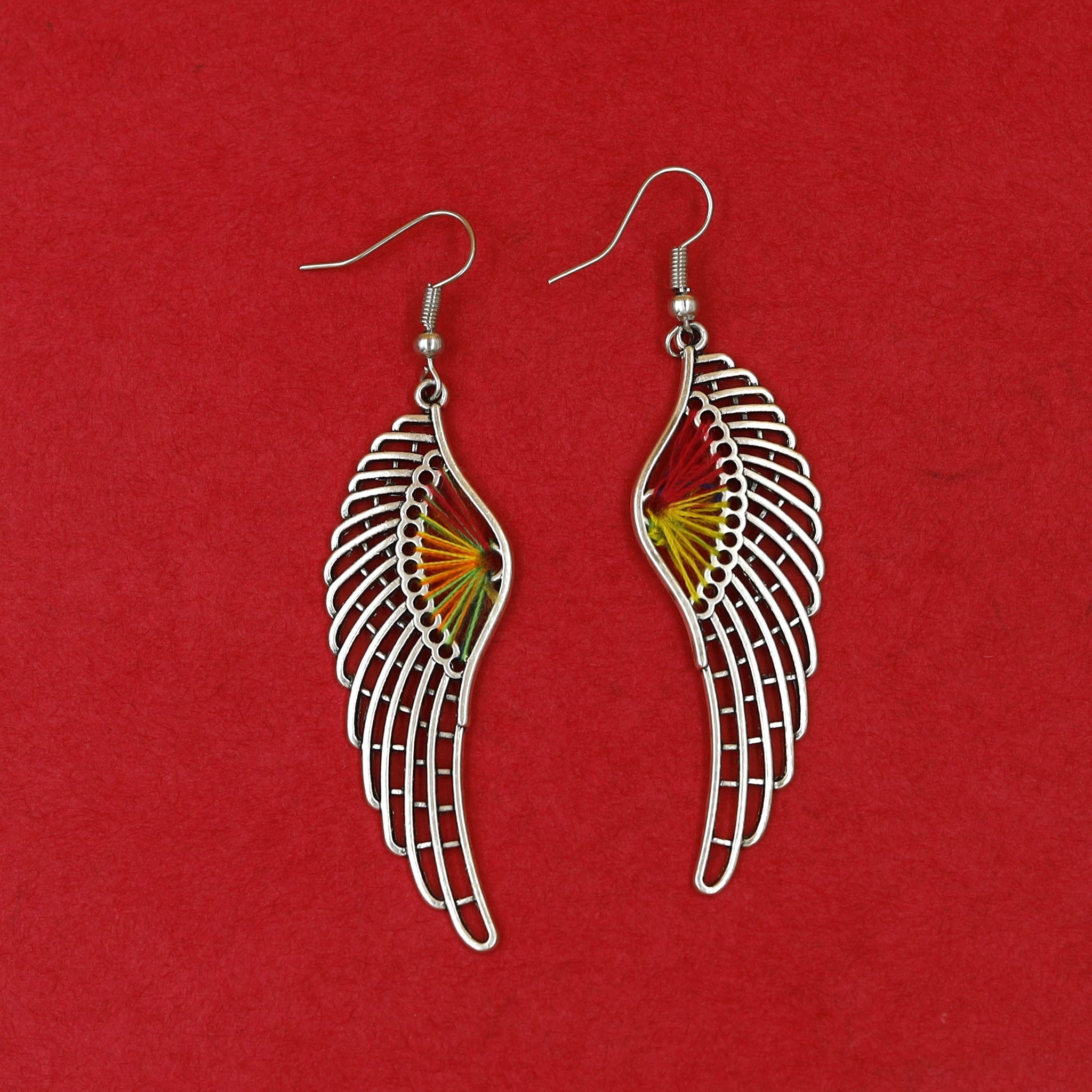 Silver Oxidized Earring 17766-33