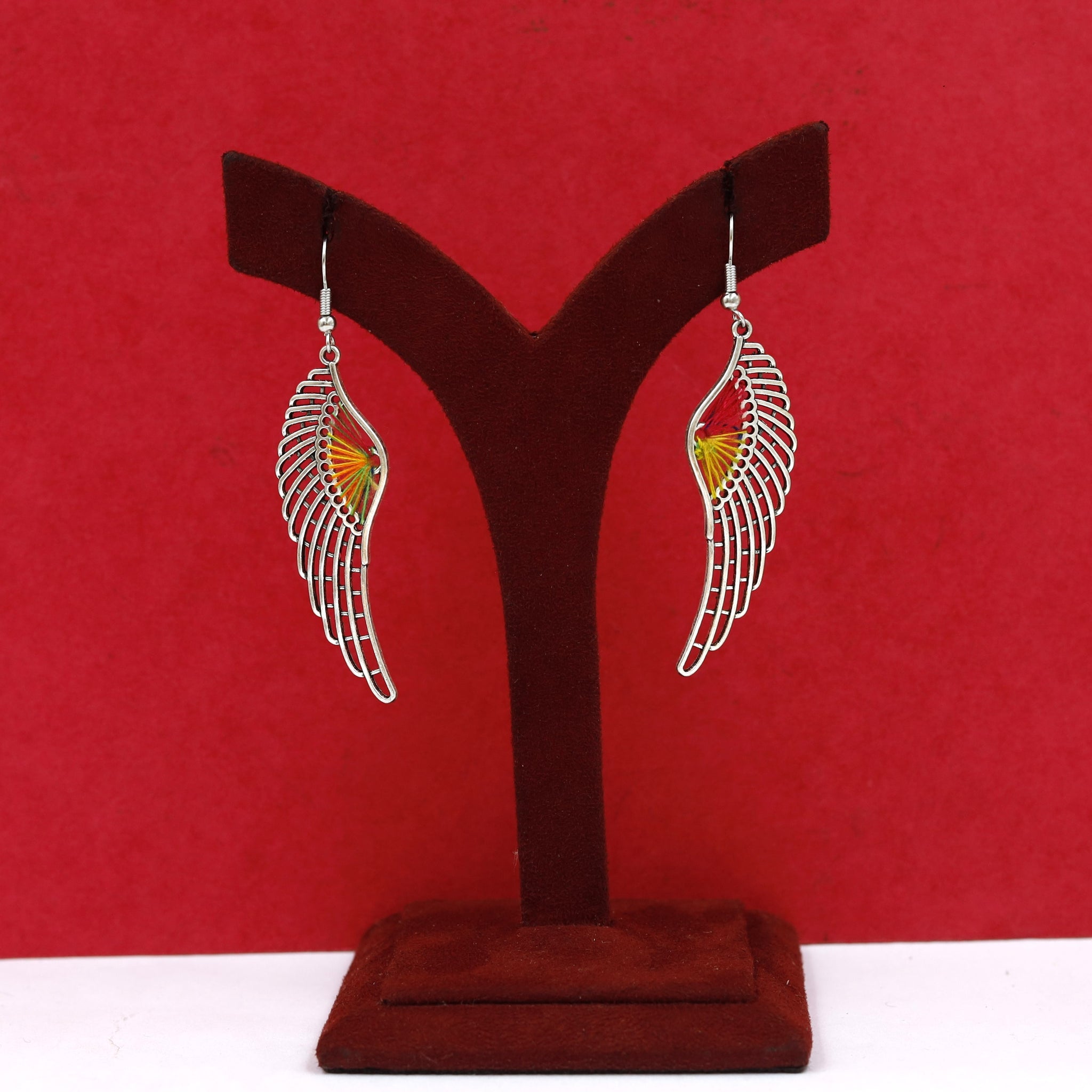 Silver Oxidized Earring 17766-33