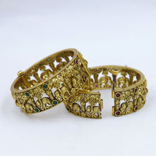 Antique Gold Finish Bangles/Kada 6324-28