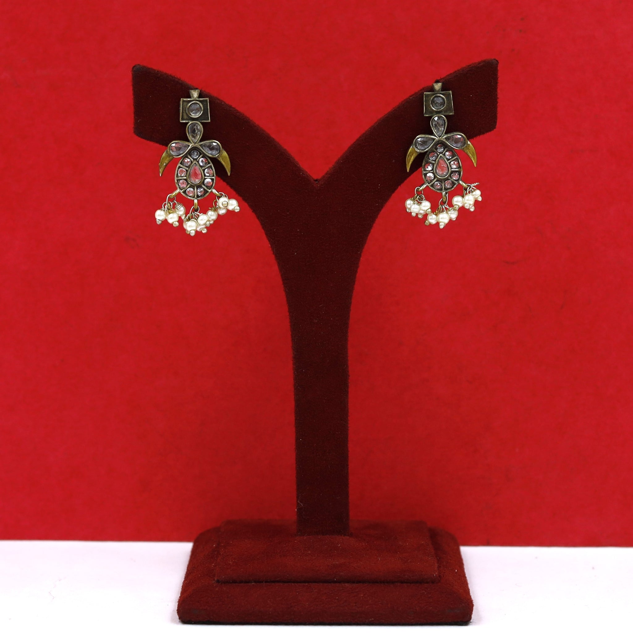 Light Earring Oxidized Earring 18688-100