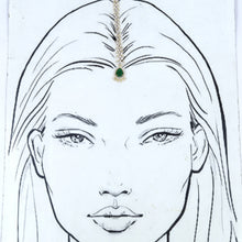 Zircon/AD Maang Tikka 18072-69