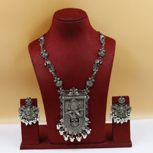 Heavy Oxidized Pendant Set 4345-81