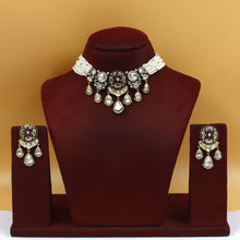 Choker Kundan Necklace Set 19067-68