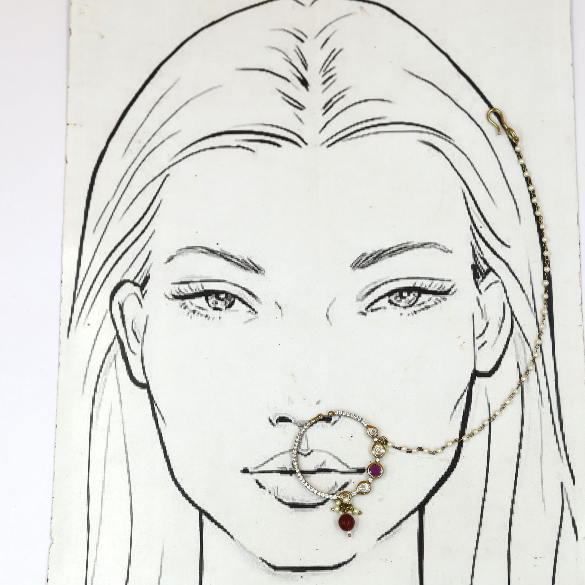 Mehandi Finish Kundan Nath 18409-28