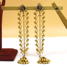 Danglers Kashmiri Antique Earring 19058-31