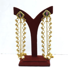 Danglers Kashmiri Antique Earring 19058-31