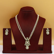 Light Polki Pendant Set 18232-21