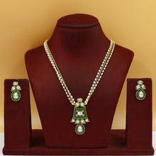 Light Polki Pendant Set 18232-21