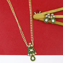 Light Polki Pendant Set 18232-21