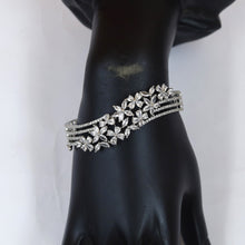 Silver Plated Zircon/AD Bracelet 2096-6161