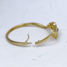 Gold Plated Zircon/AD Bracelet 2082-6147