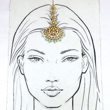 Kundan Maang Tikka 10338-28
