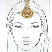 Gold Maang Tikka