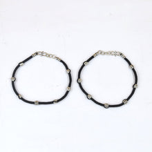 Black Payal/Anklets 15166-2312