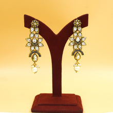 Bridal Polki Necklace Set 19289-21