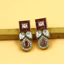 Round Neck Polki Necklace Set 10361-5925