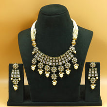 Designer Polki Necklace Set 5766-21