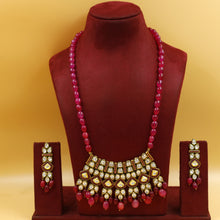 Heavy Polki Pendant Set 9568-100