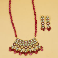 Heavy Polki Pendant Set 9568-100