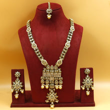 Long Neck Polki Necklace Set 7713-21